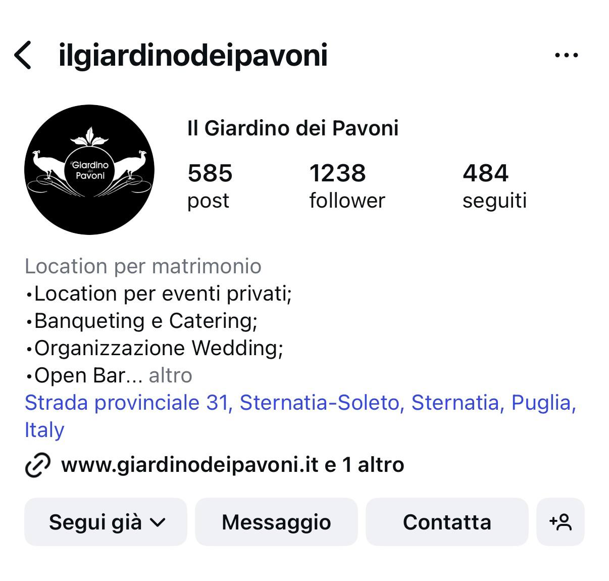 Il Giardino Dei Pavoni Sternatia (LE)