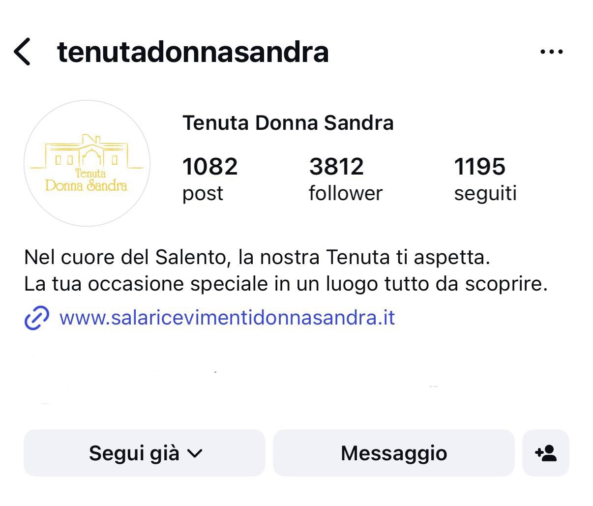 Tenuta Donna Sandra Veglie (LE)